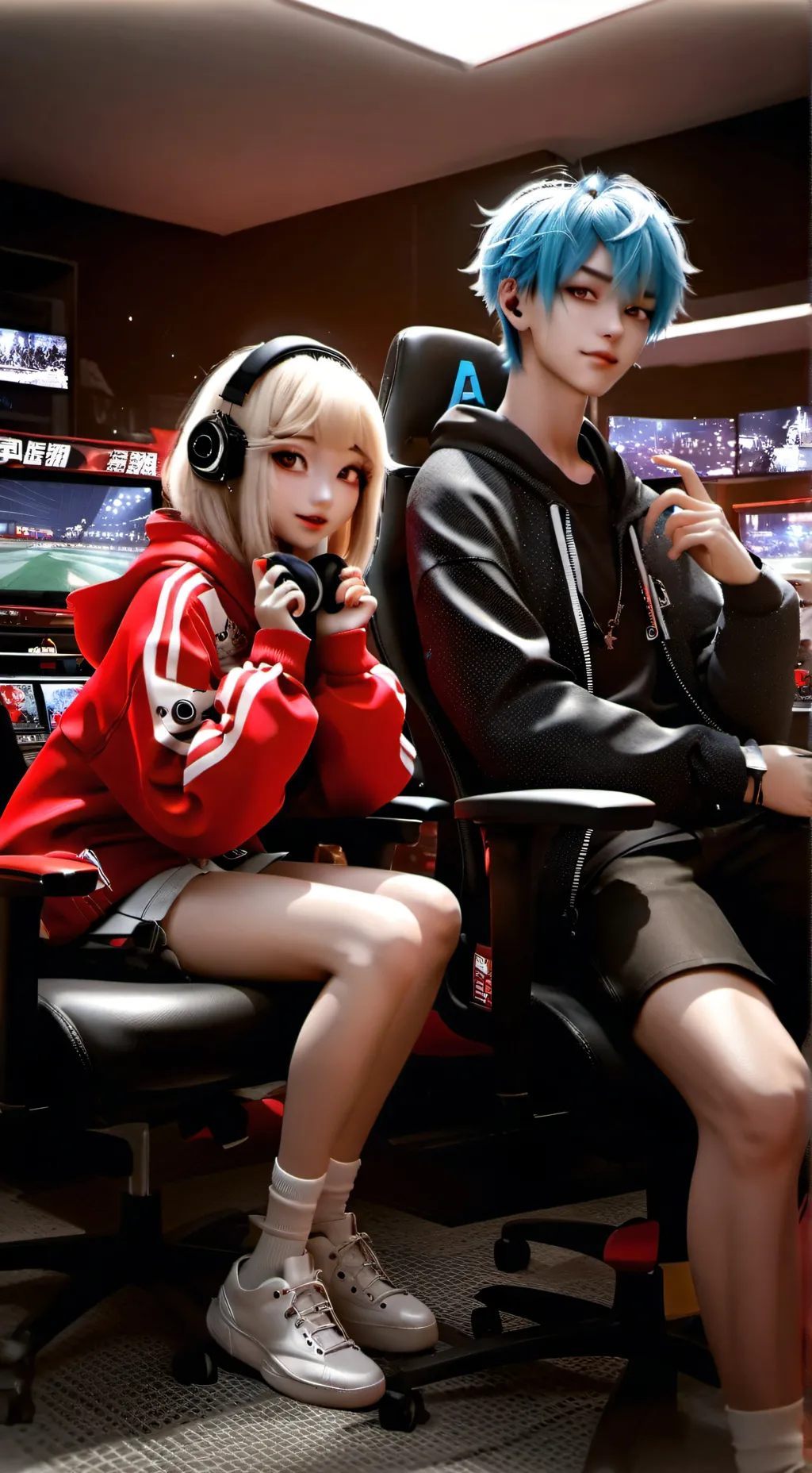 ai character: Lu se cheng  background