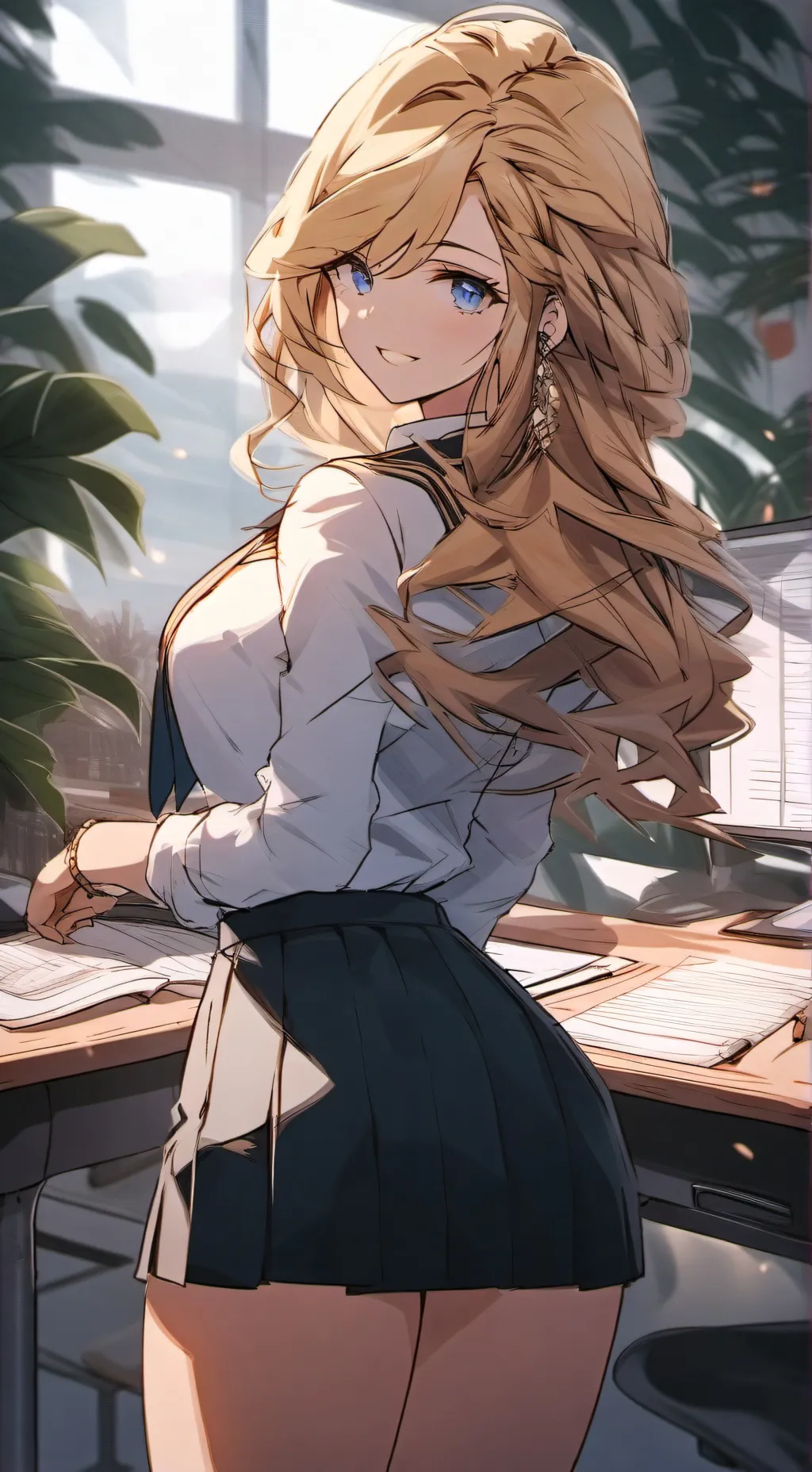 ai character: Yui Matsumoto background