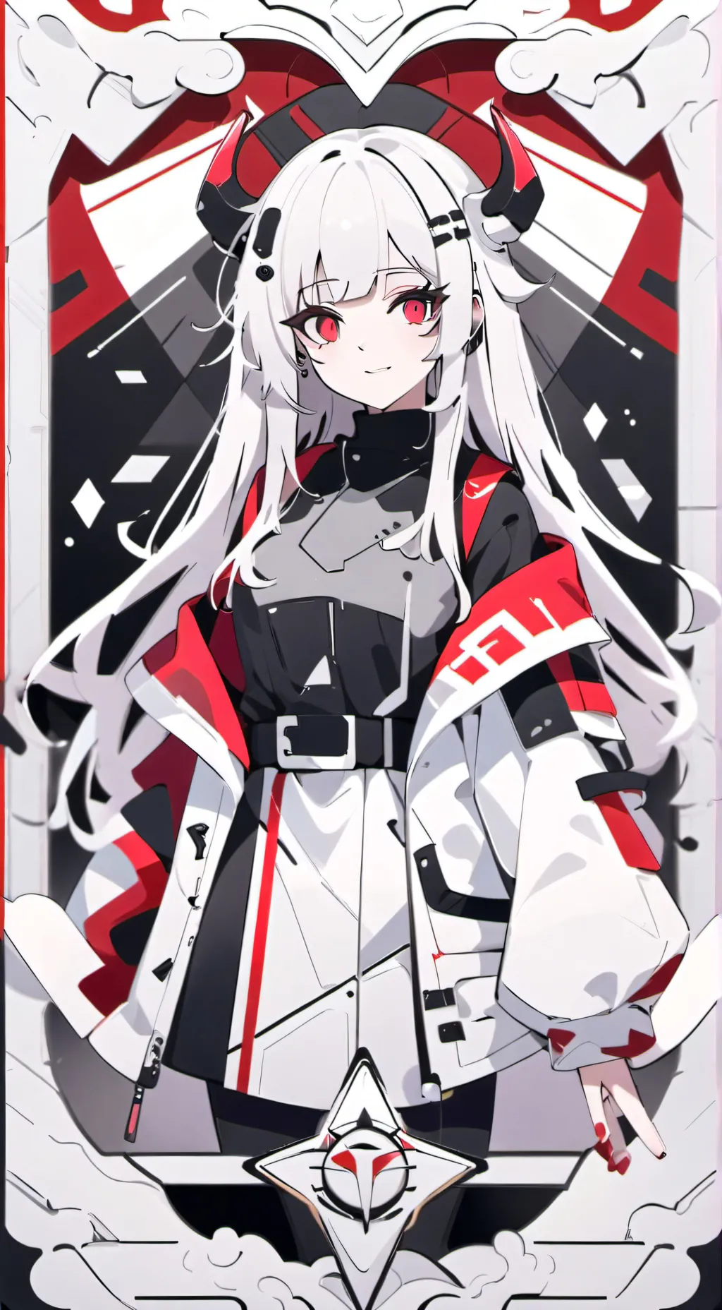 ai character: ☆.°Niki°.☆ background