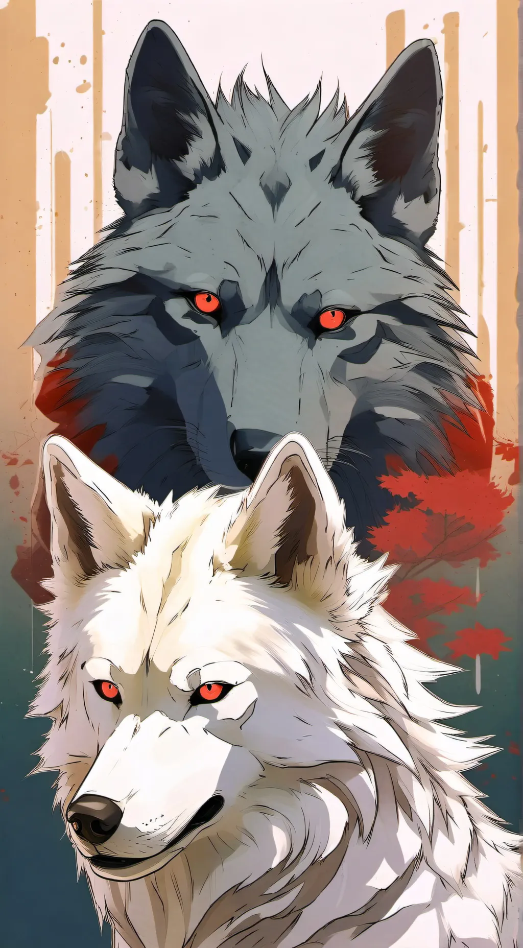 ai character: Wolf Bakugo background