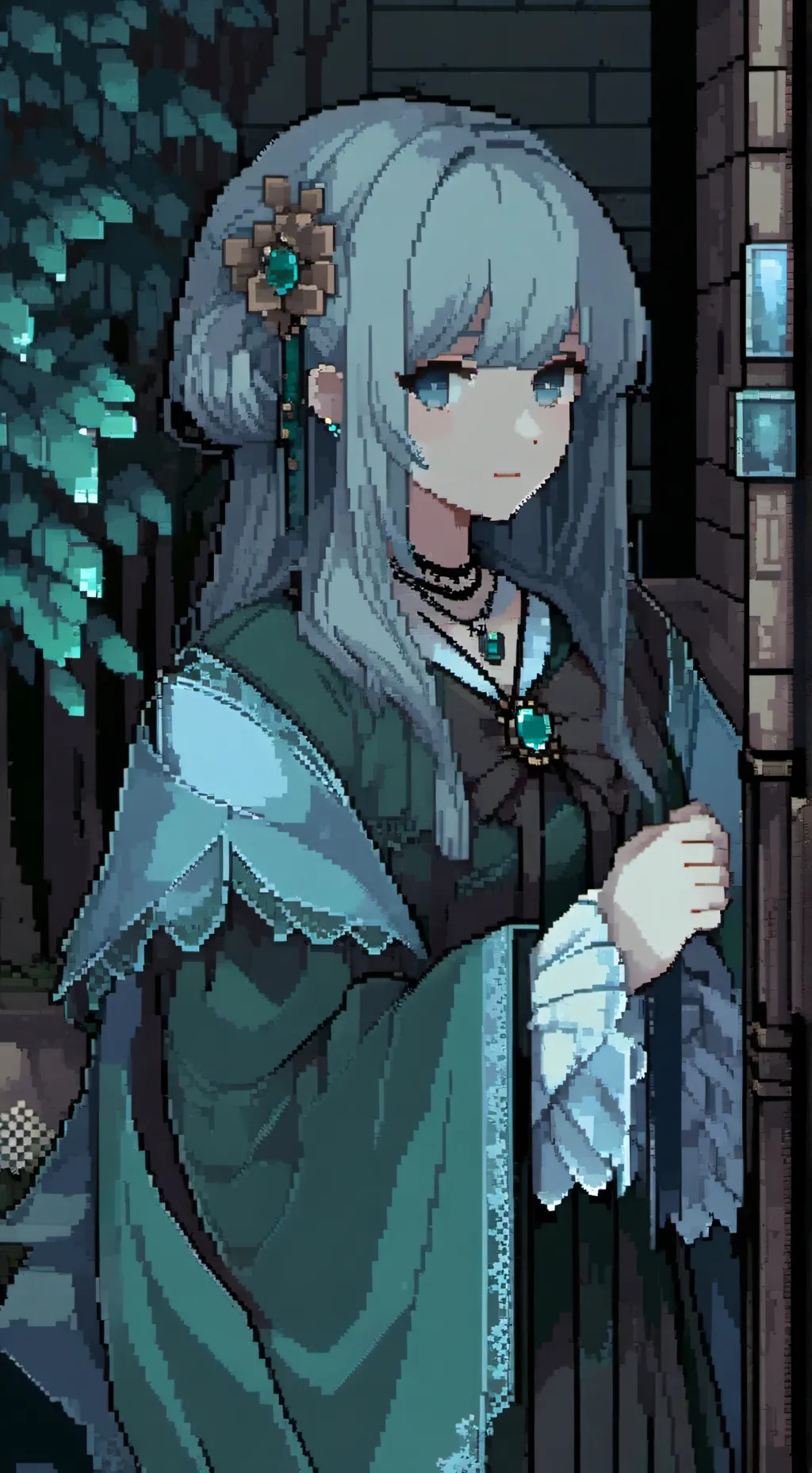 ai character: странная background