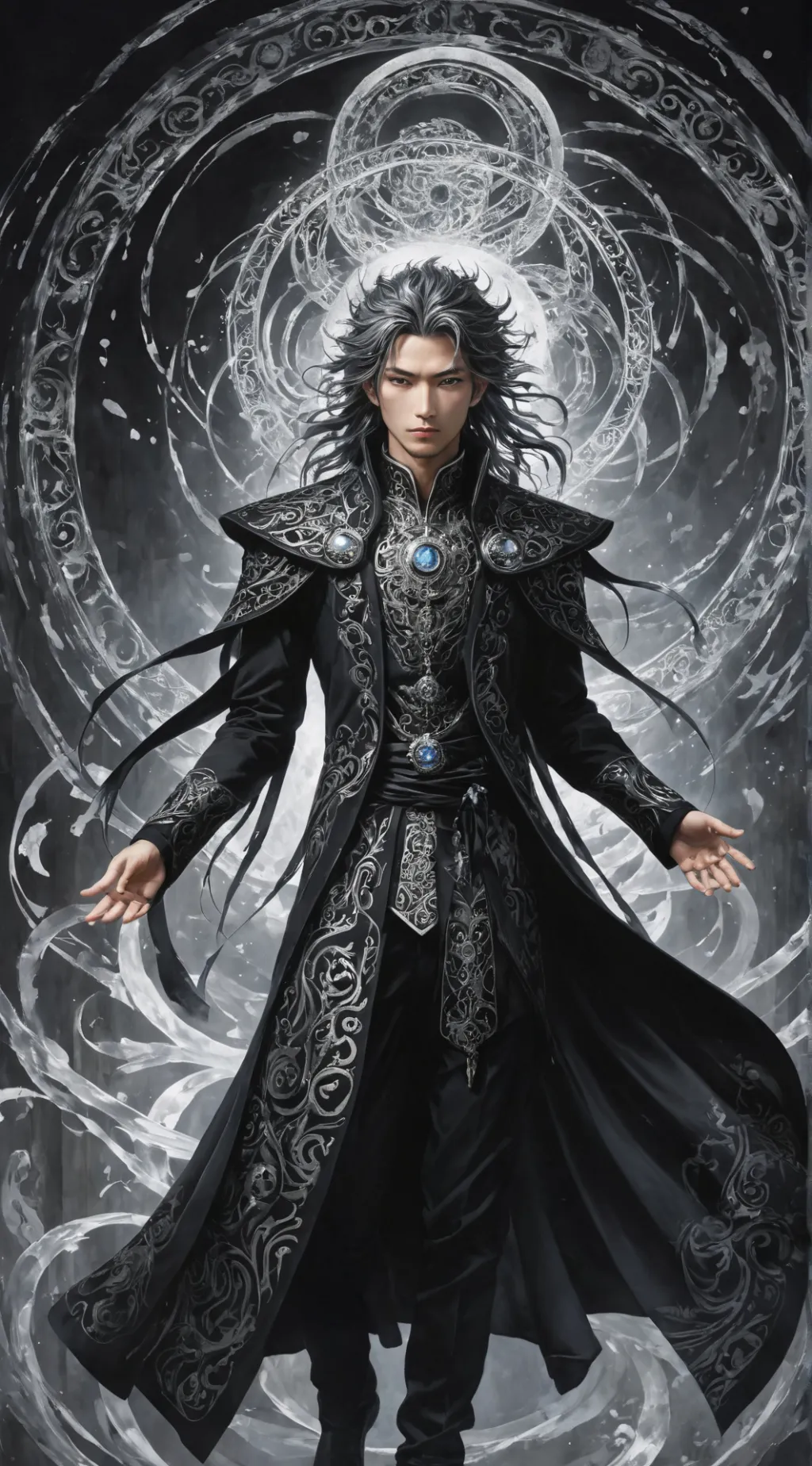 ai character: Raven background