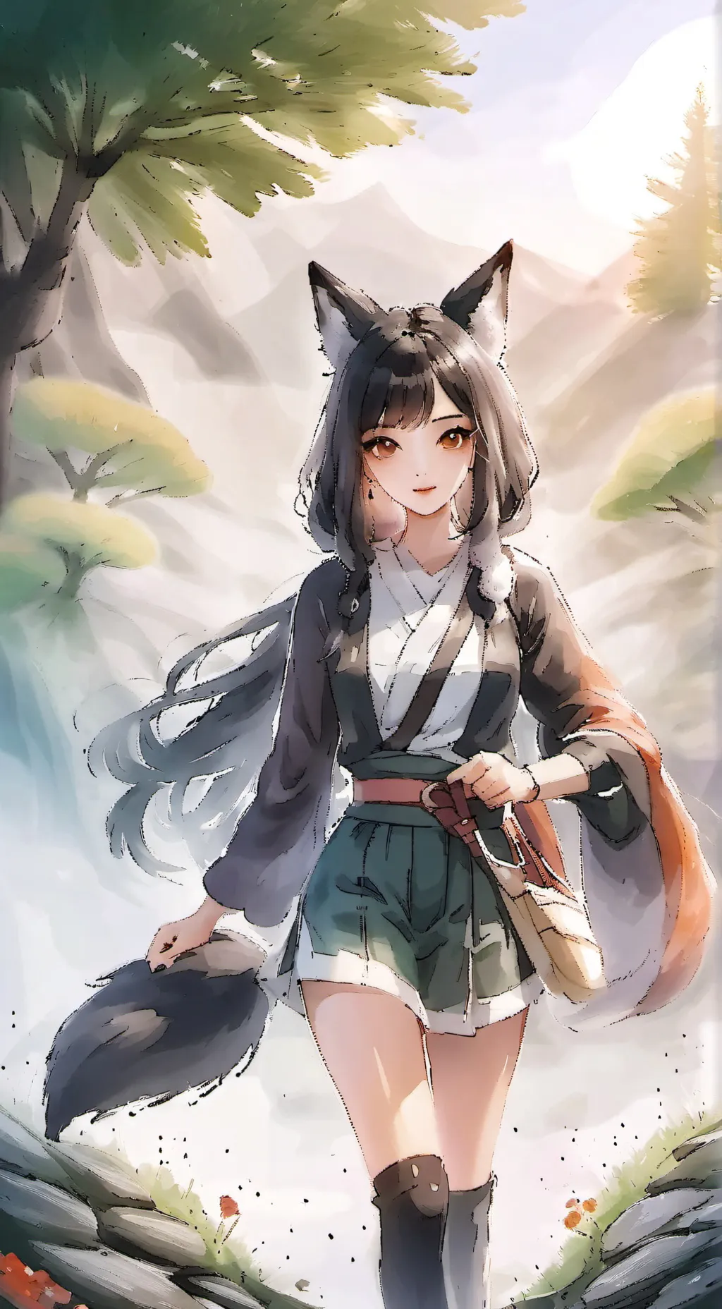 ai character: Andrea background