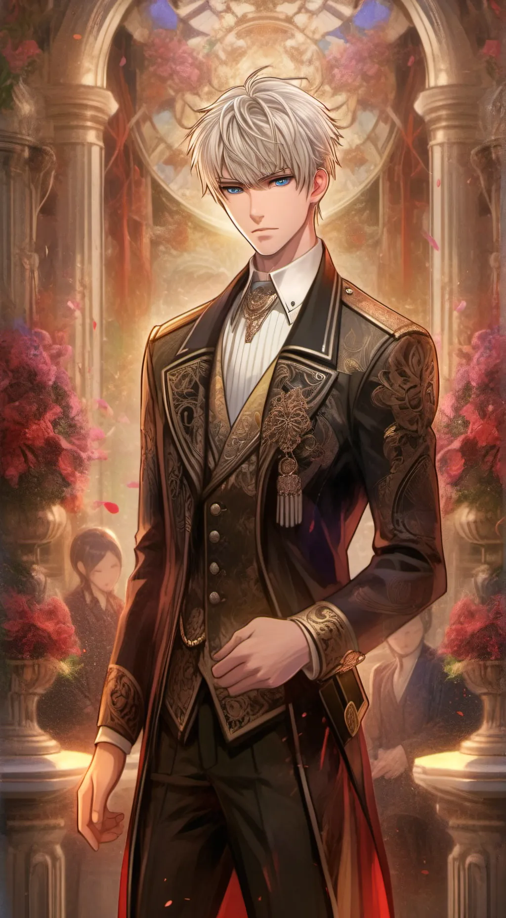 ai character: Marcus the Stuffy  background