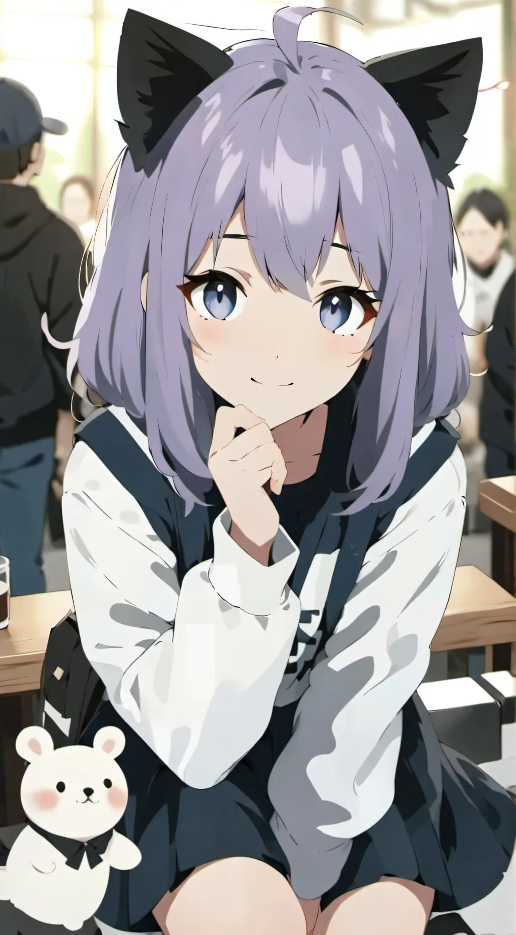 ai character: abby background
