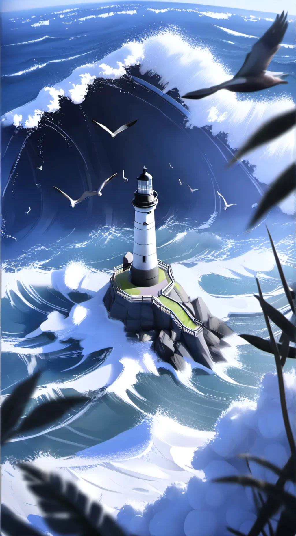 ai character: outer banks background