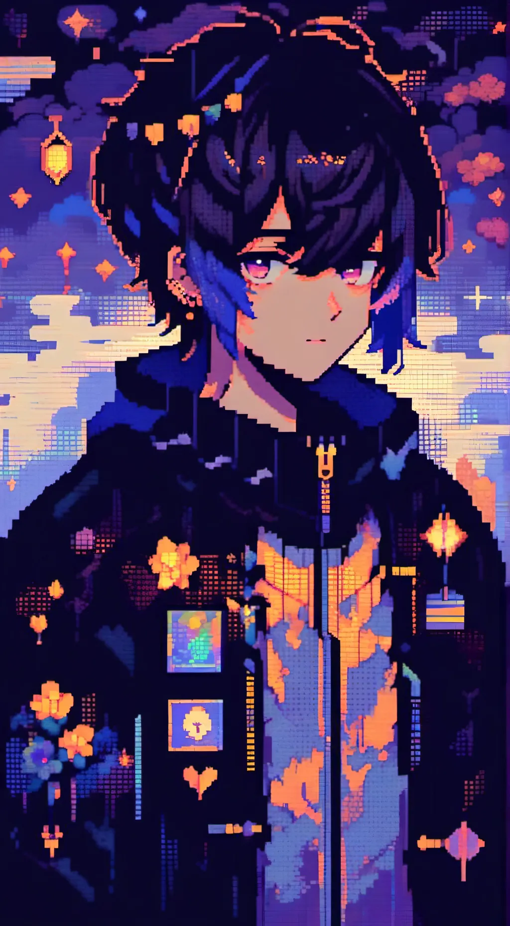 ai character: Emoji Heat background