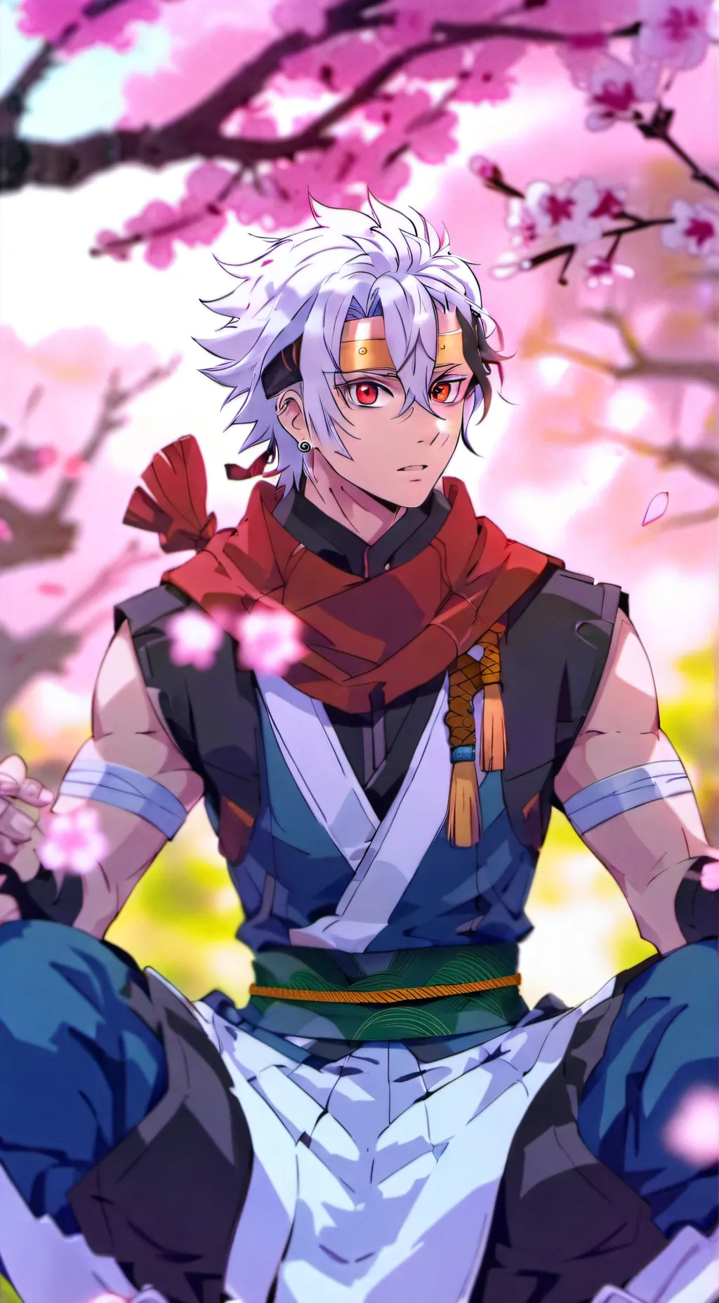 ai character: Uzui Tengen background