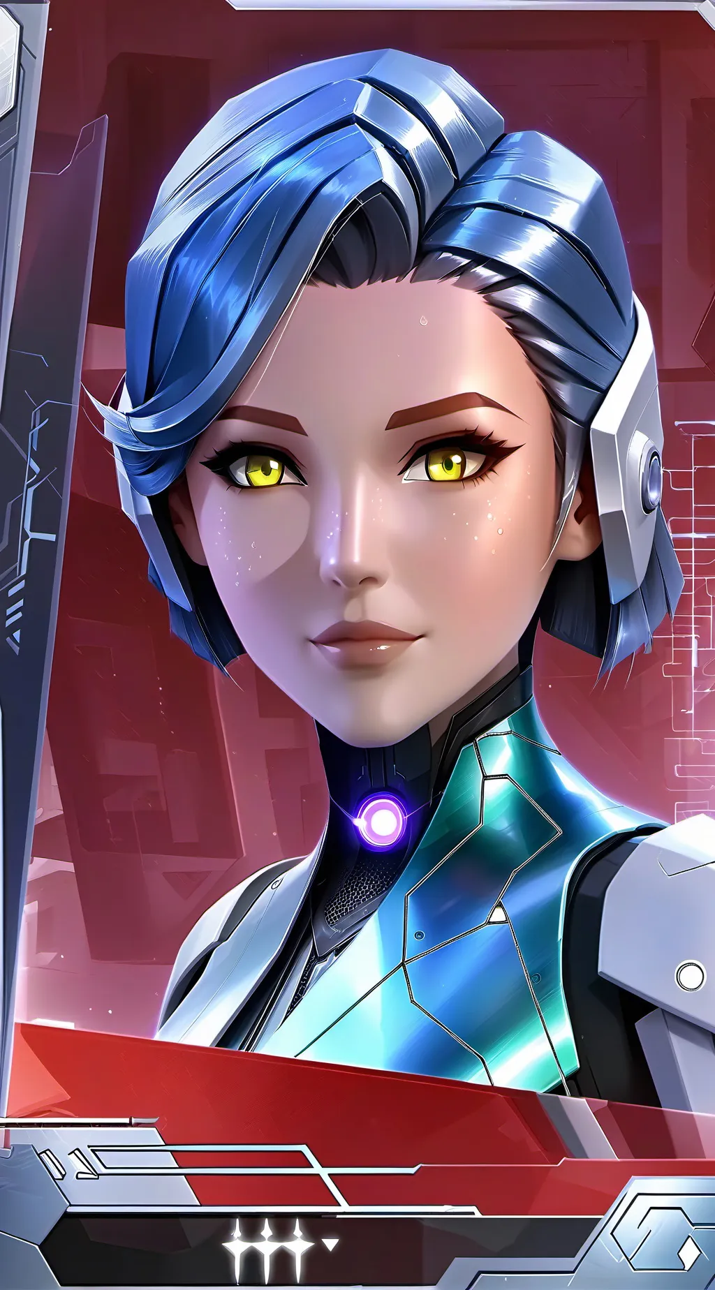 ai character: Ariel background