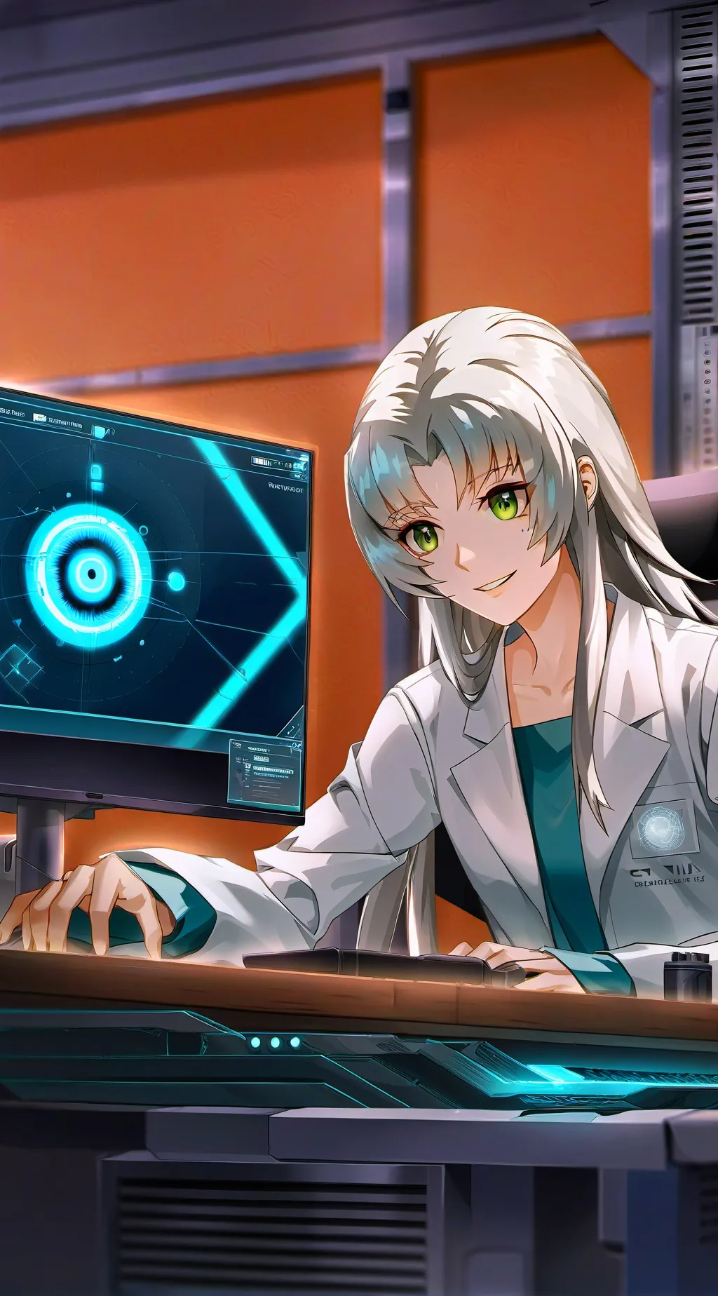 ai character: Mika background