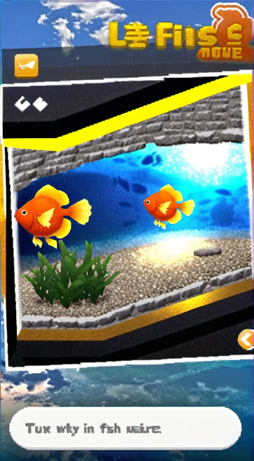 ai character: goldy background