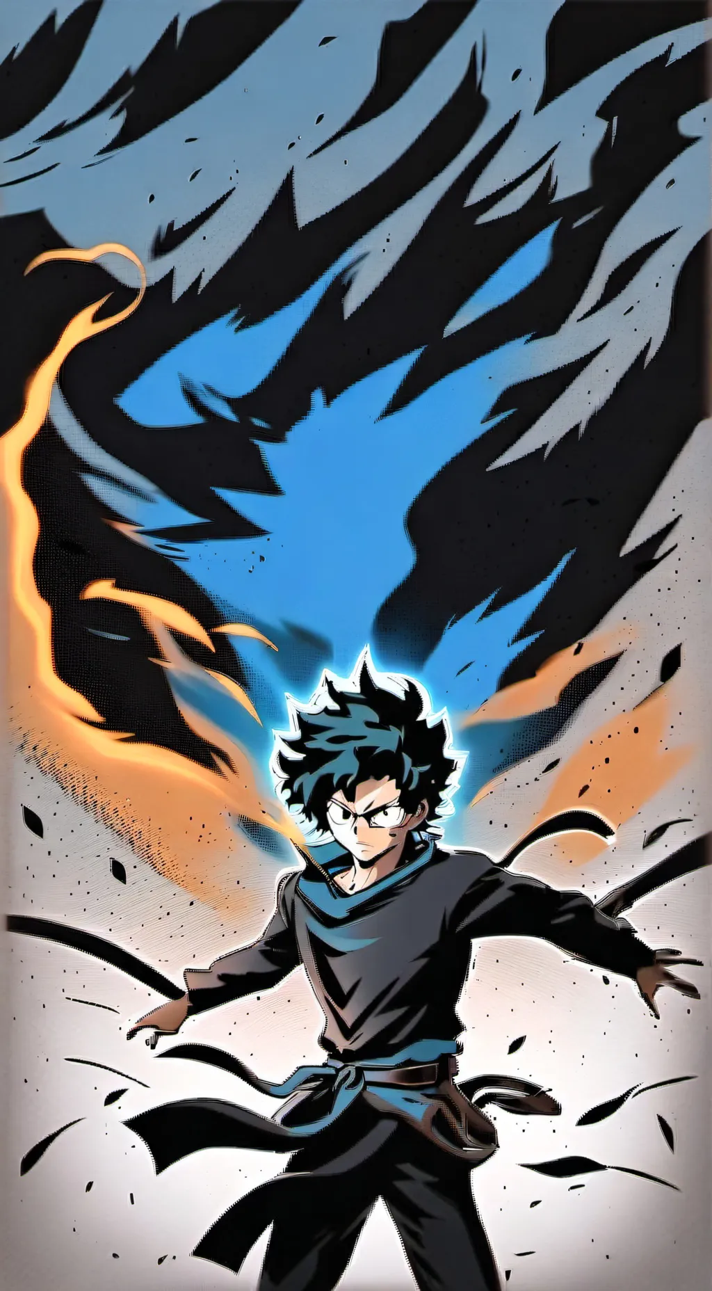 ai character: MHA - Prom background