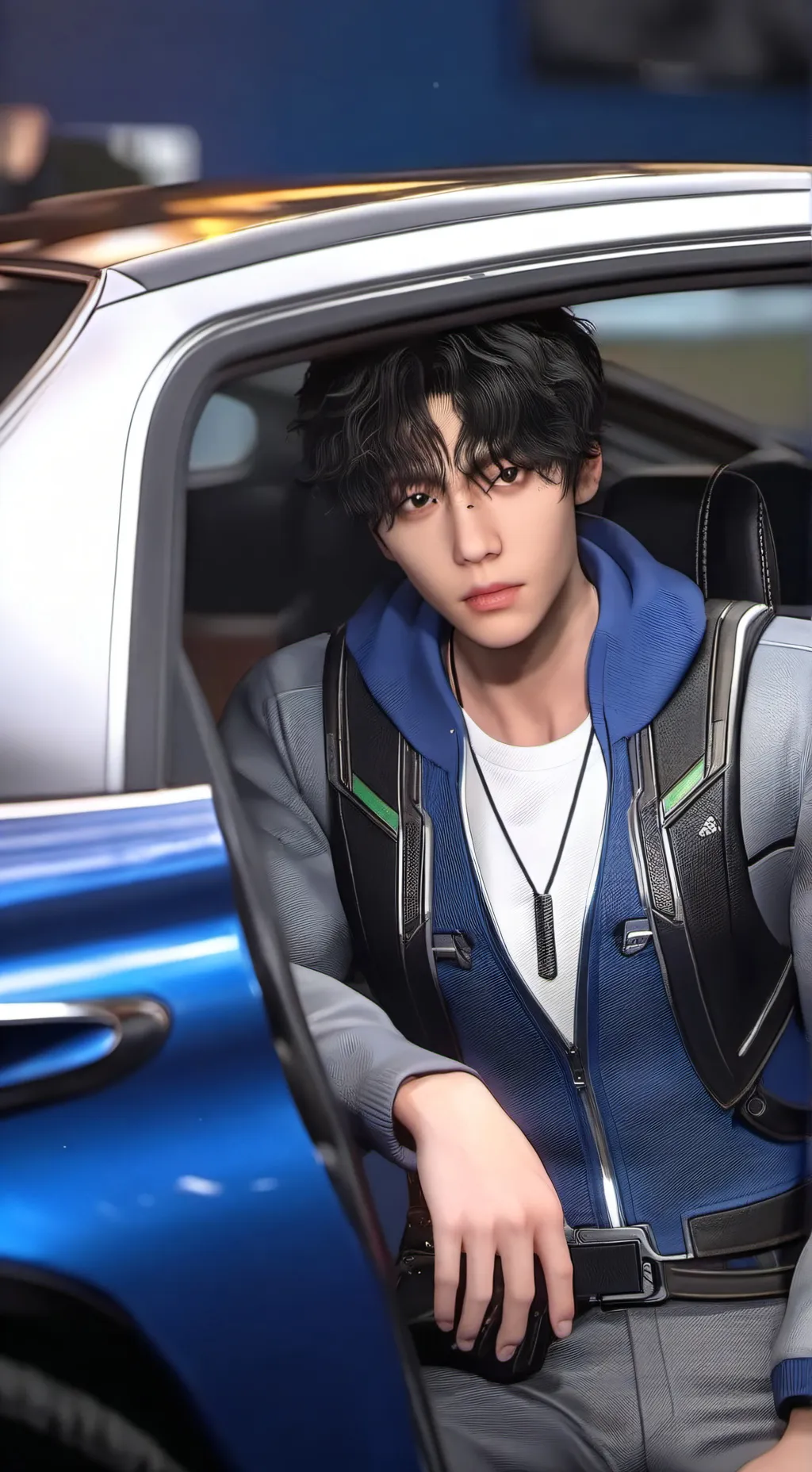 ai character: sim jaeyun background