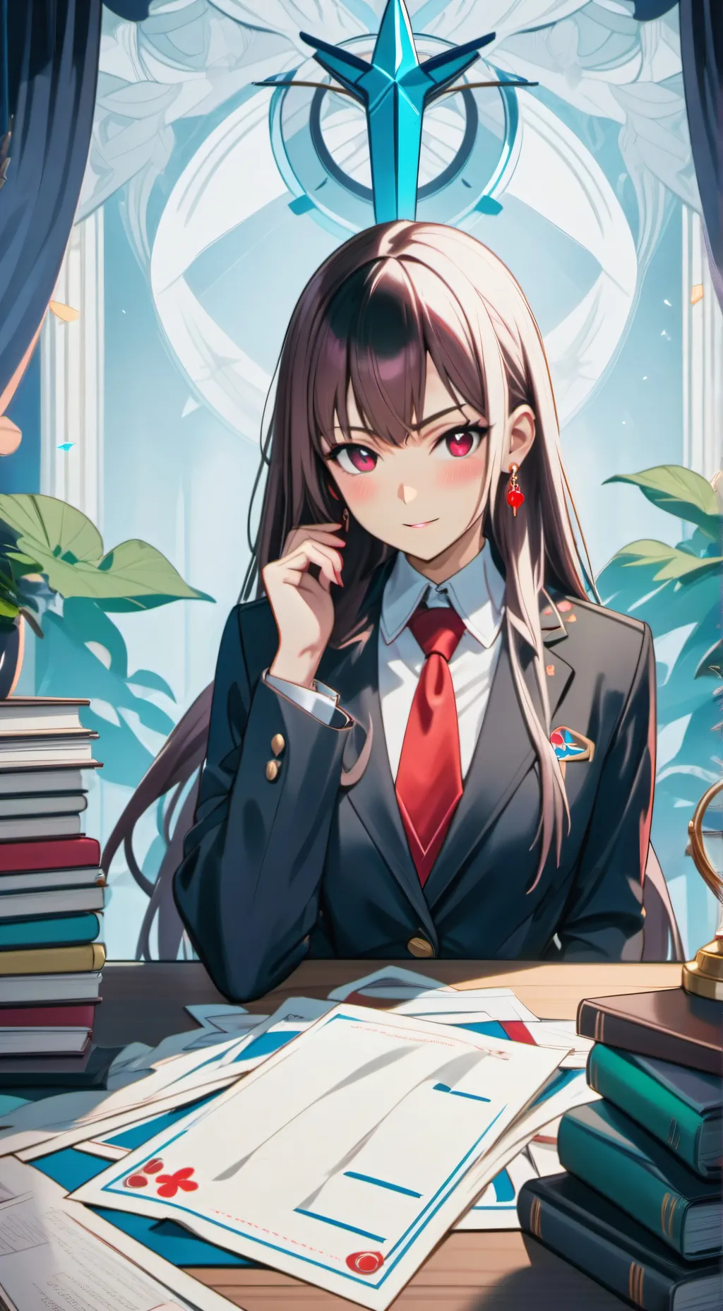 ai character: Kurai background