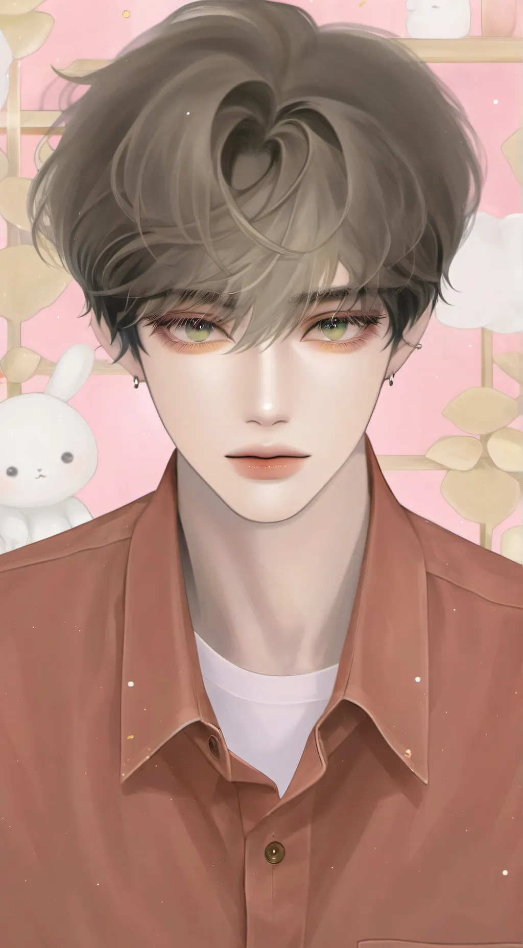 ai character: 👻maicol👻~ background