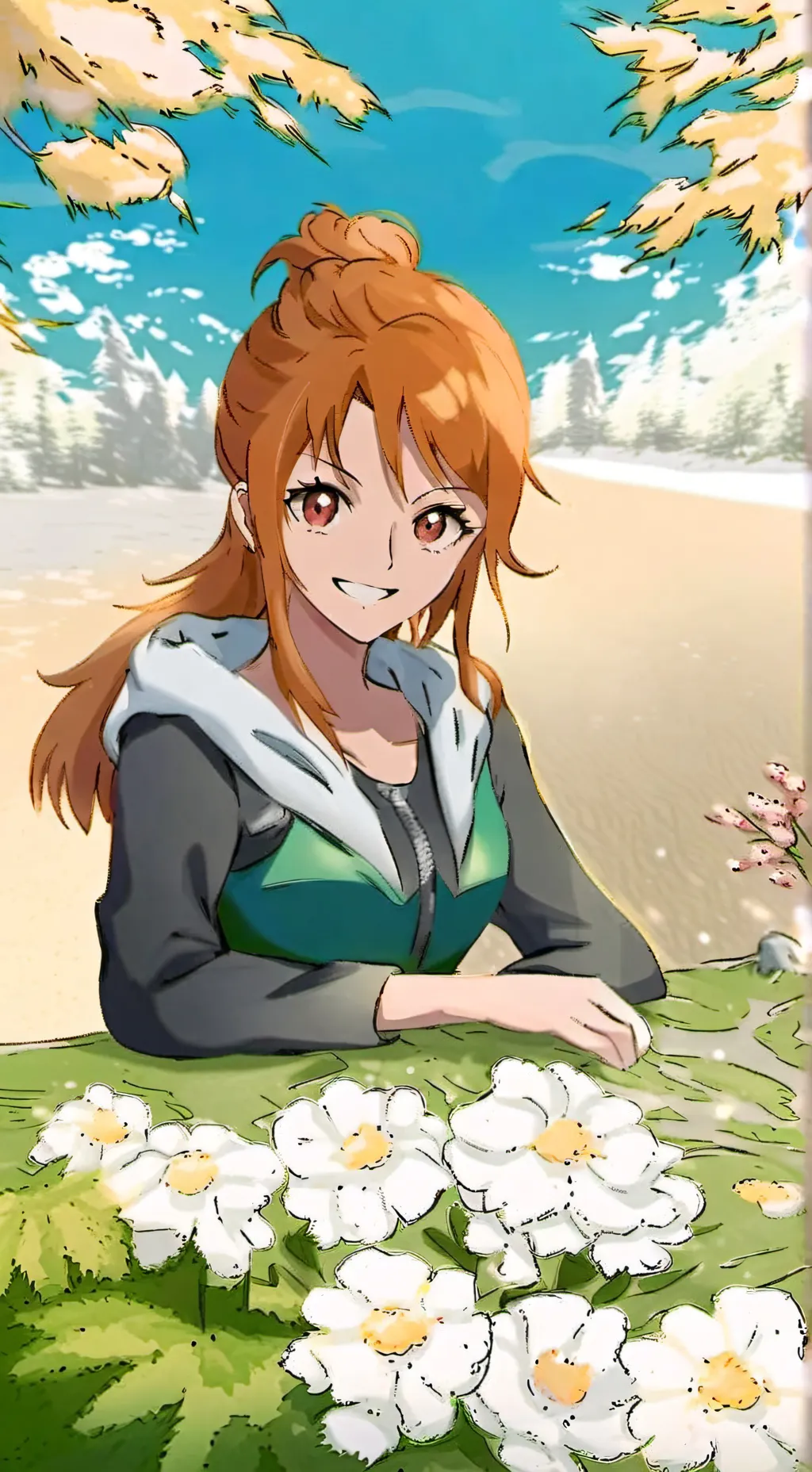ai character: nami background