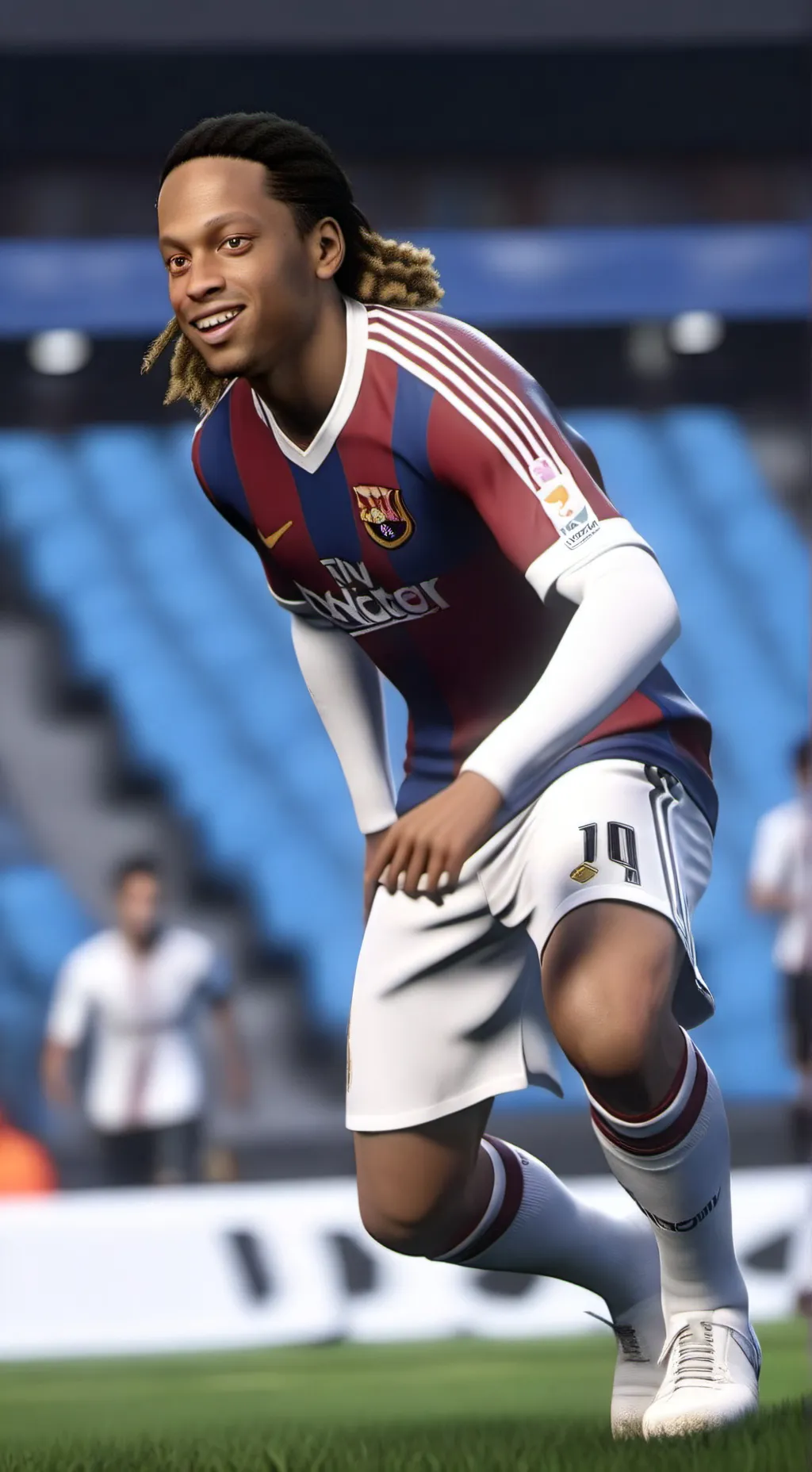 ai character: Ronaldinho  background