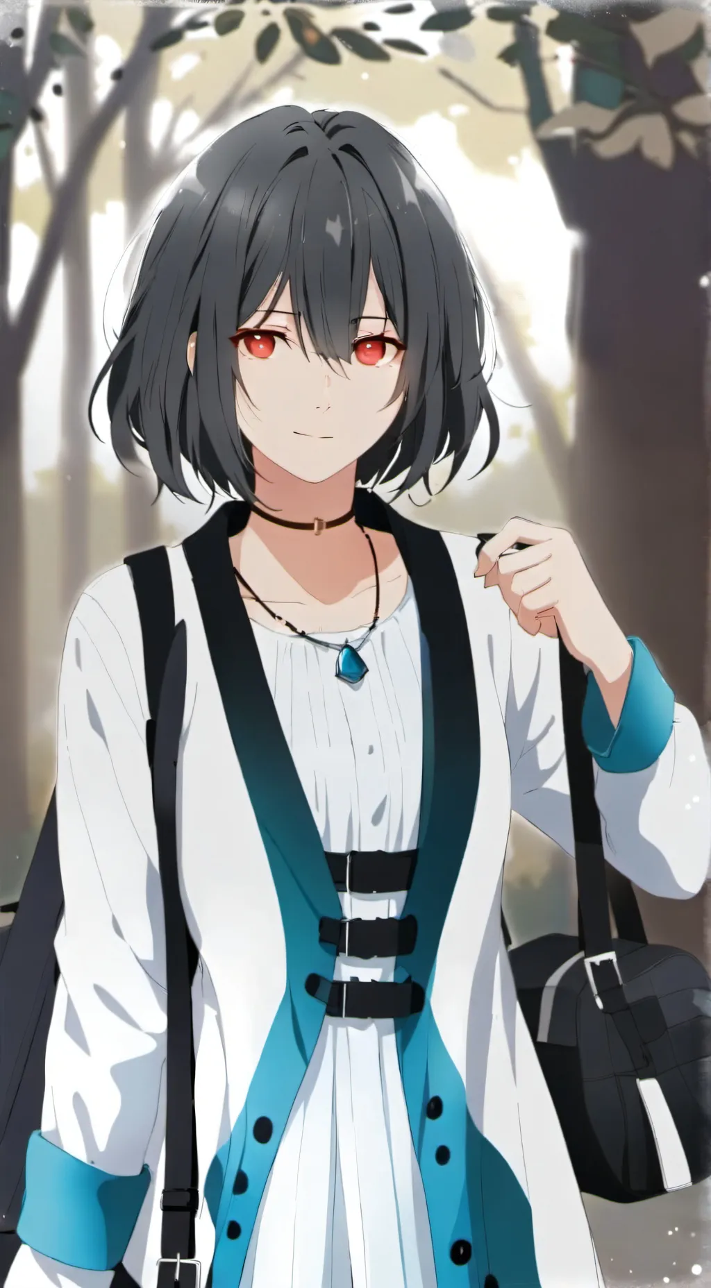 ai character: Вика background