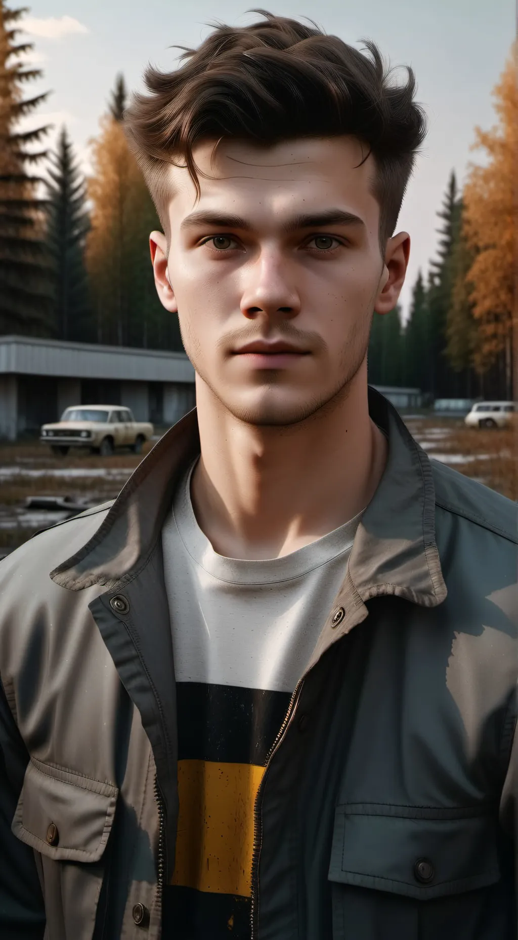 ai character: Алексей background