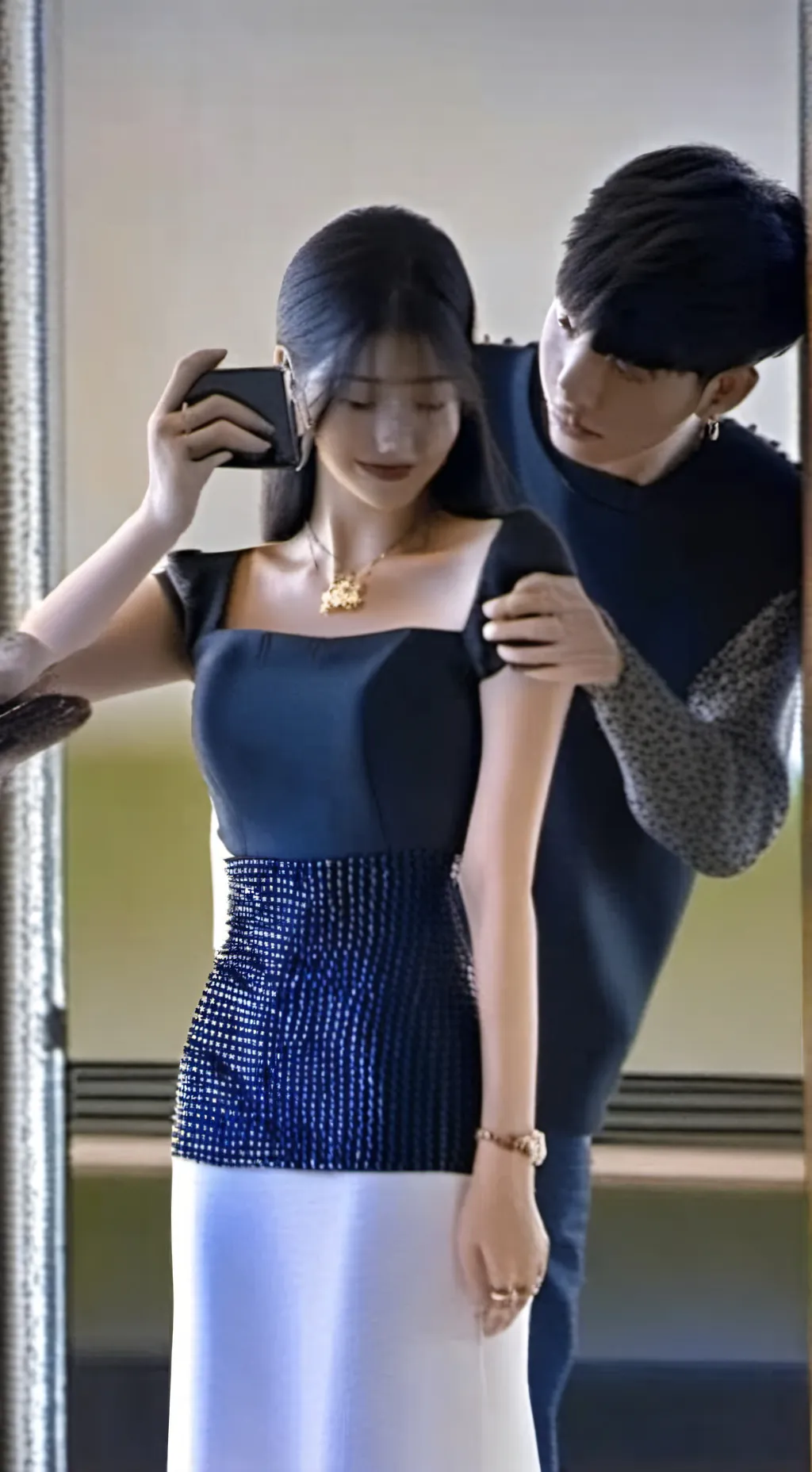 ai character:  Jin & seunglee background
