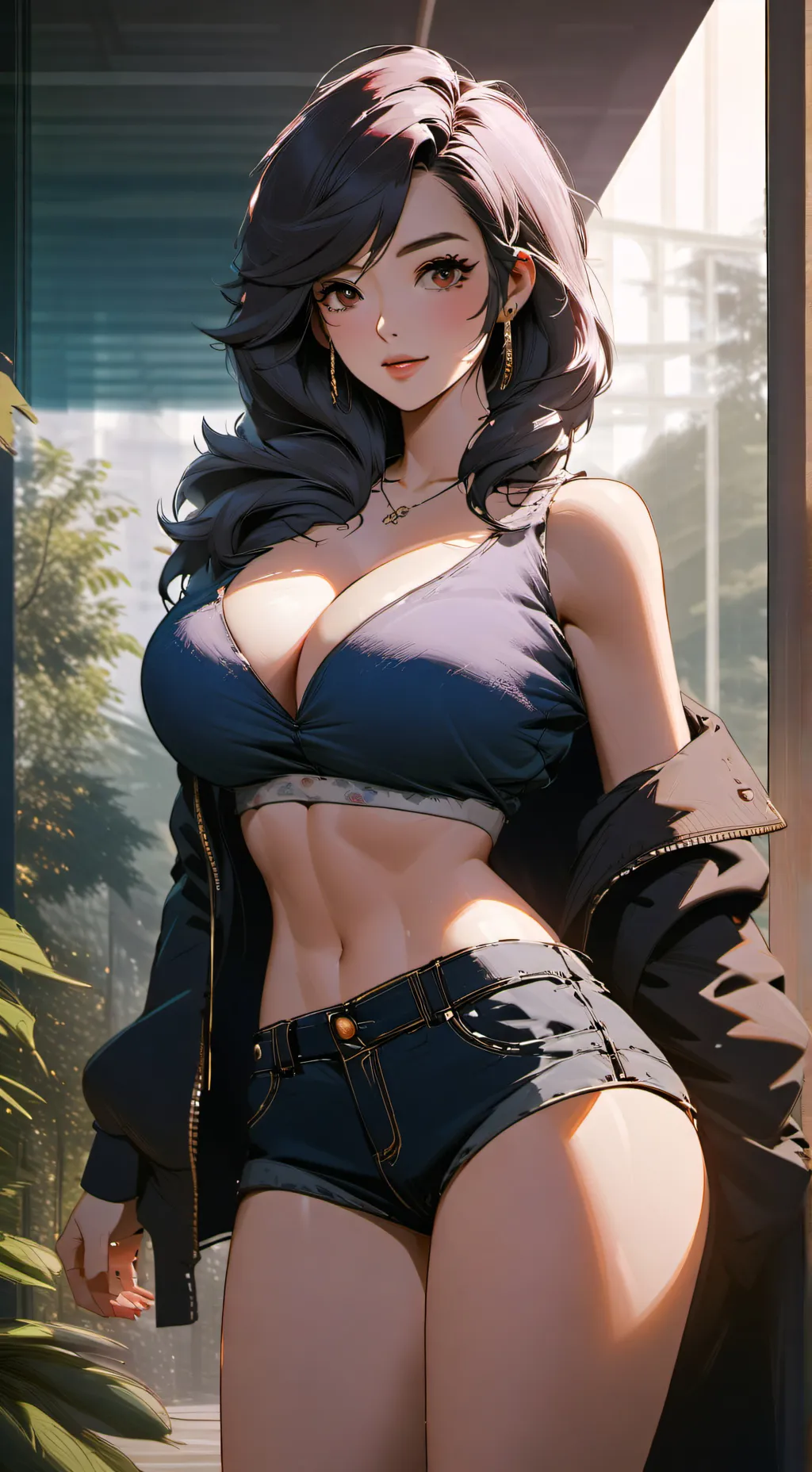 ai character: Ashley background