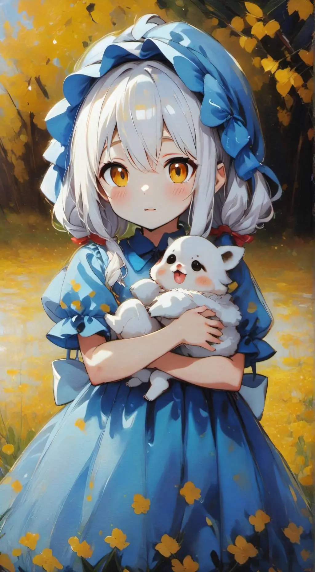 ai character: delfina  background