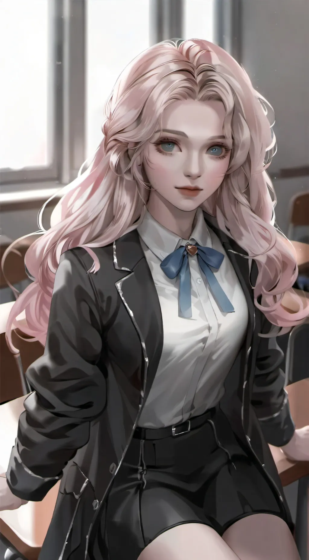 ai character: ♡Belle✿ background