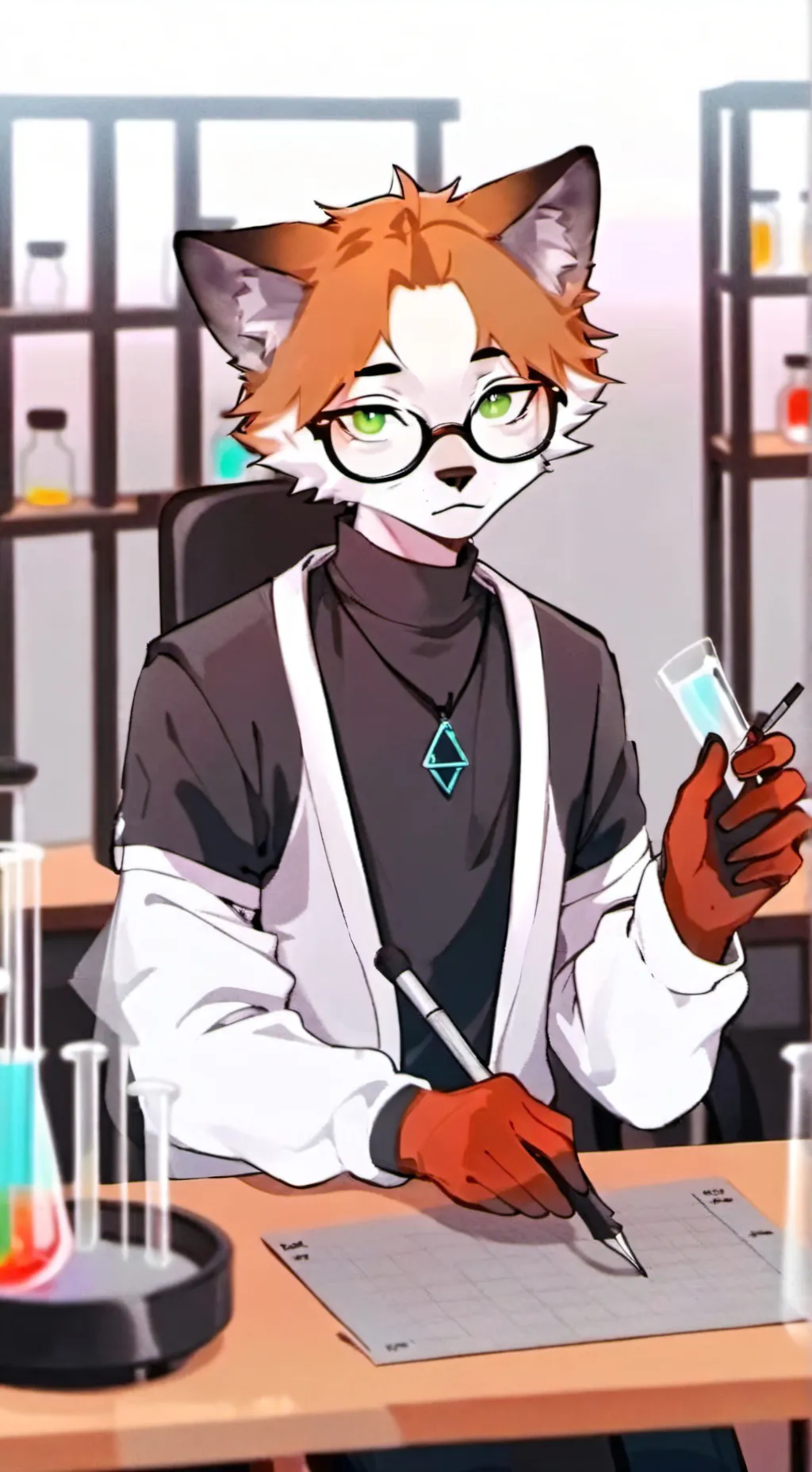 ai character: Señor Sarcus  background