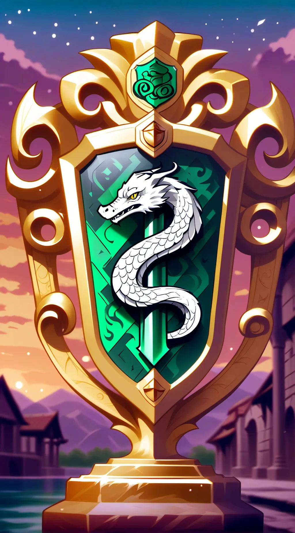 ai character: Slytherin  background