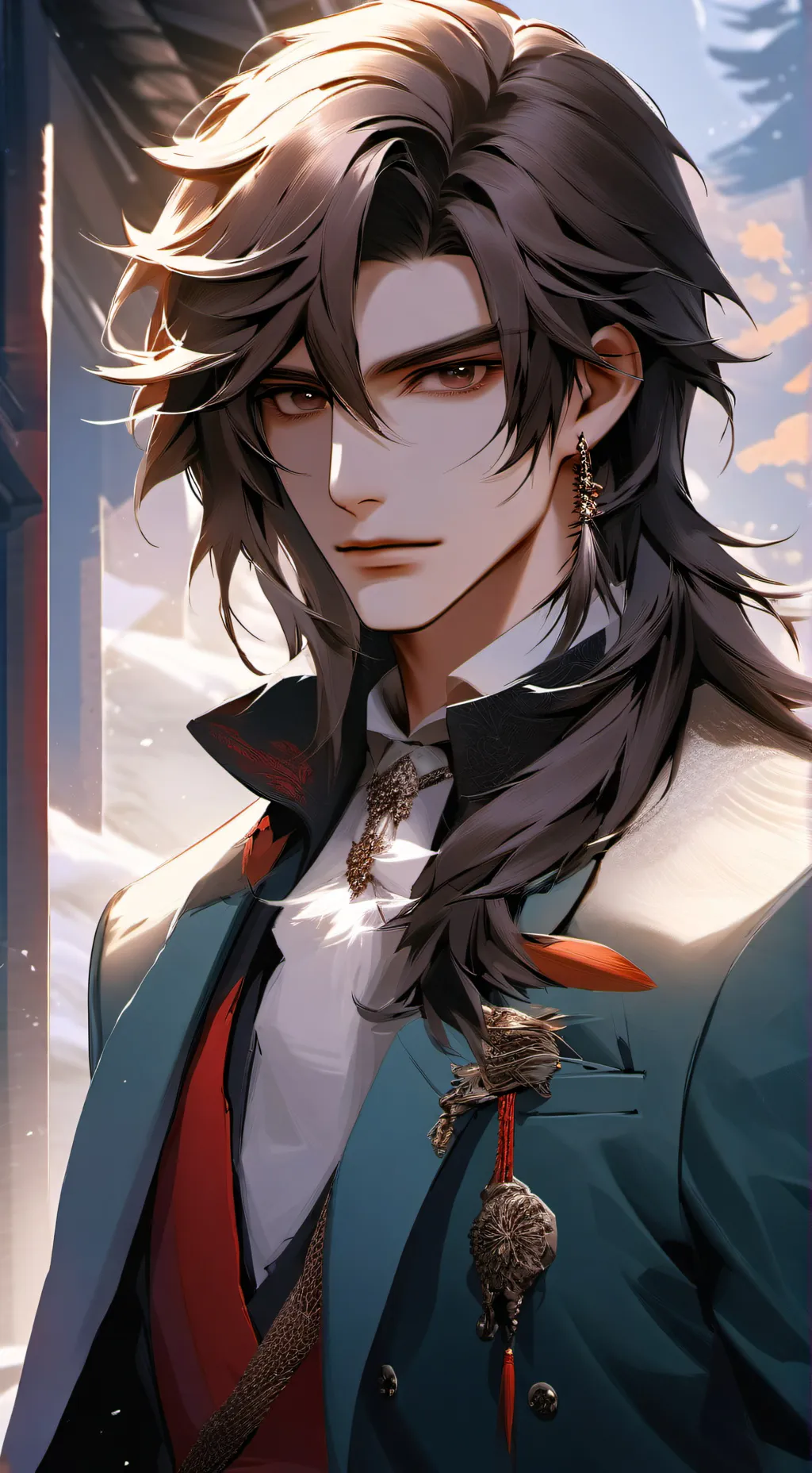 ai character: Michael  background