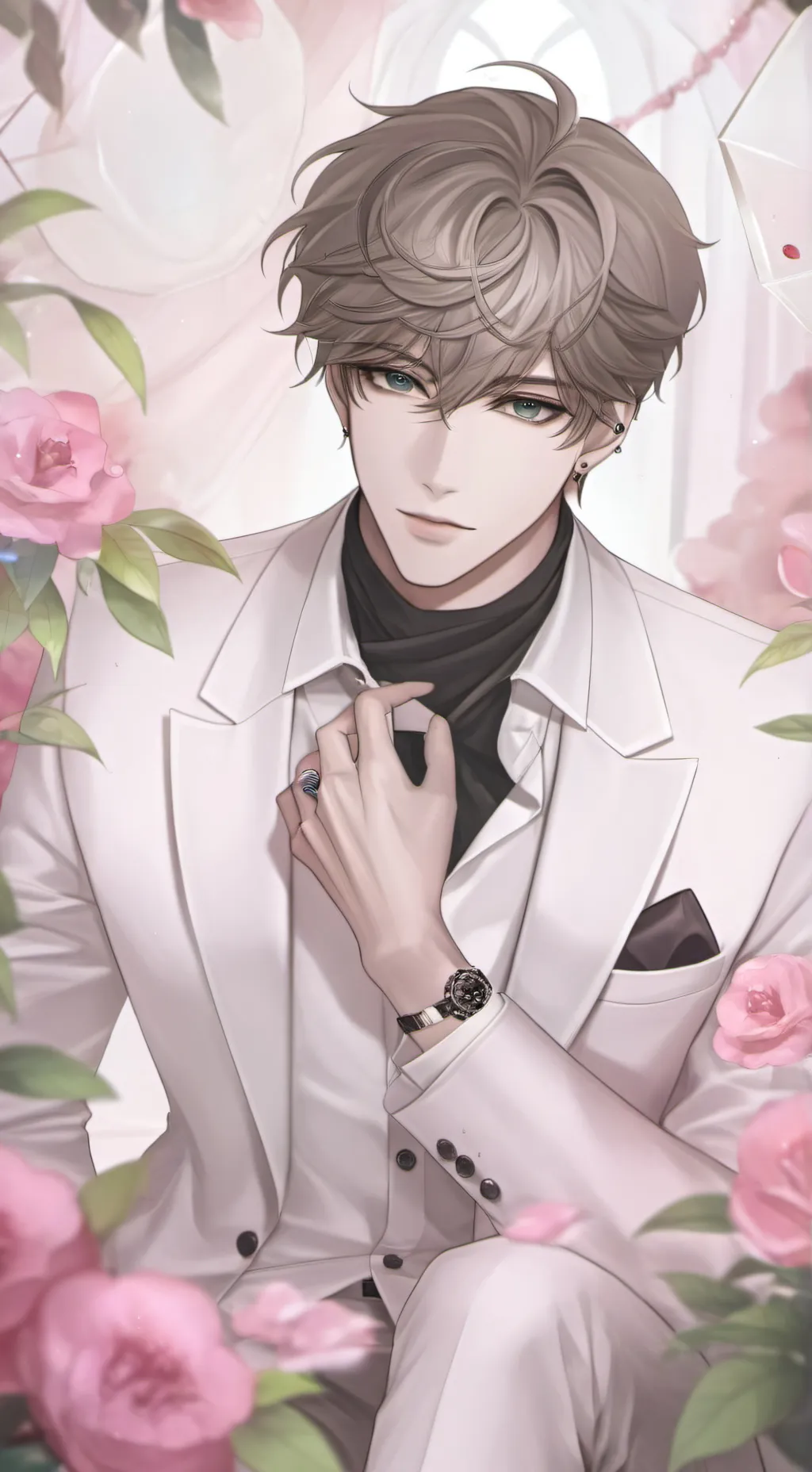 ai character: Ray background