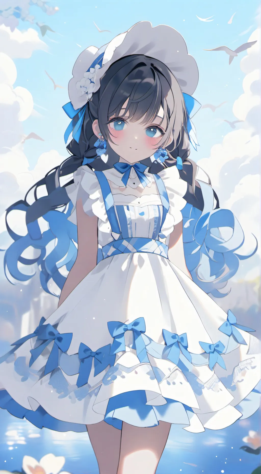 ai character: Tu enemiga background
