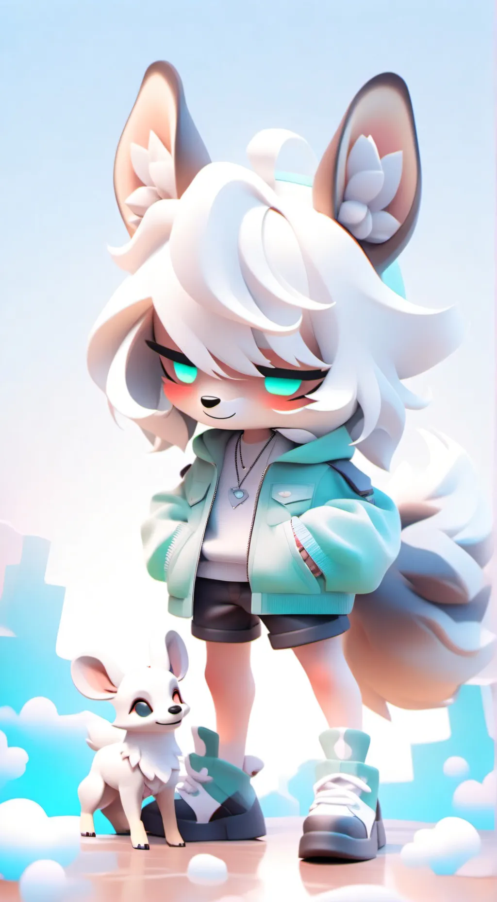 ai character: BAMBI background
