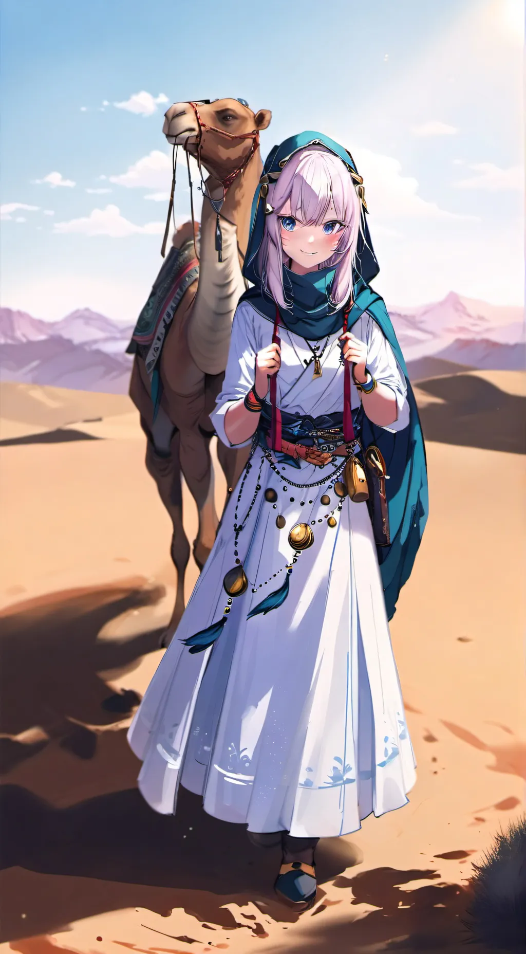 ai character: Aria background
