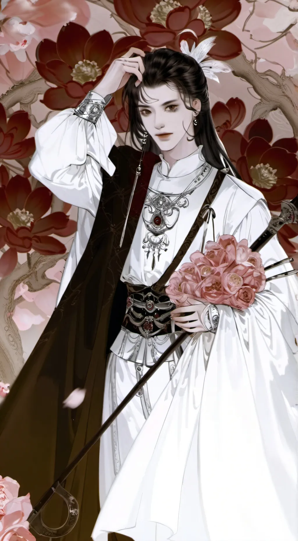 ai character: brow  background