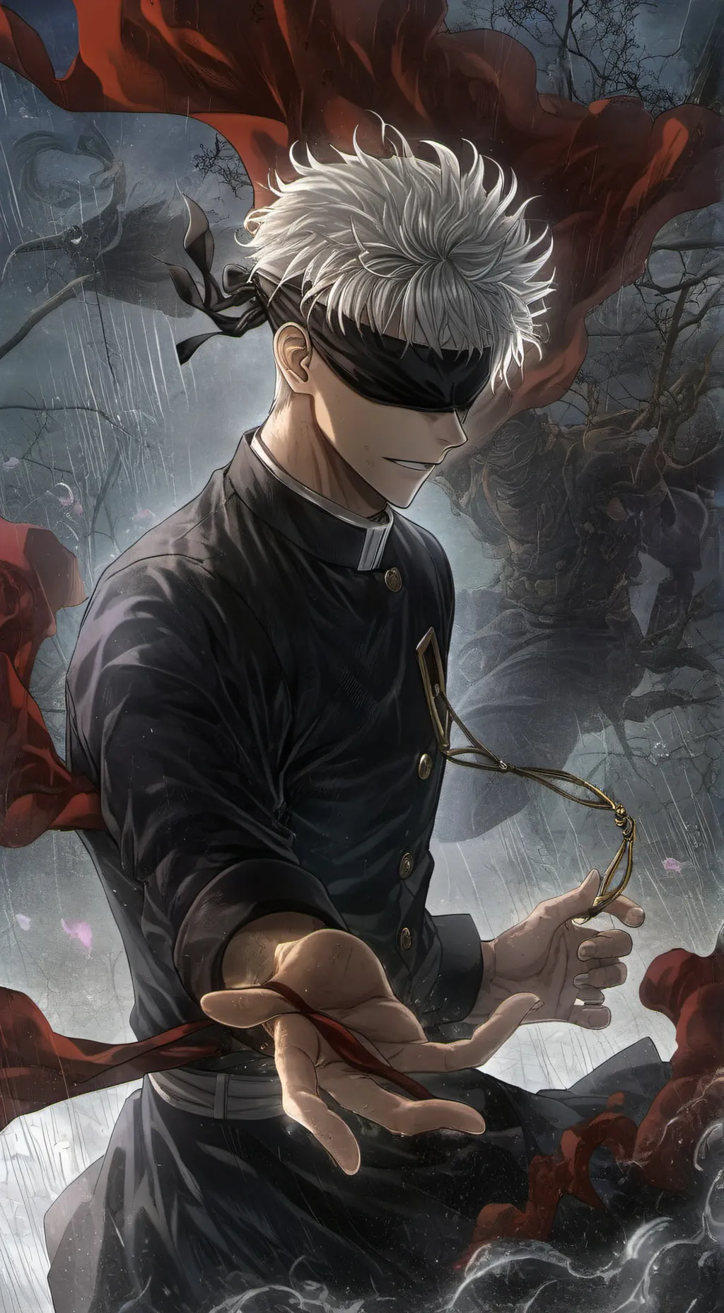 ai character: Satoru Gojo background