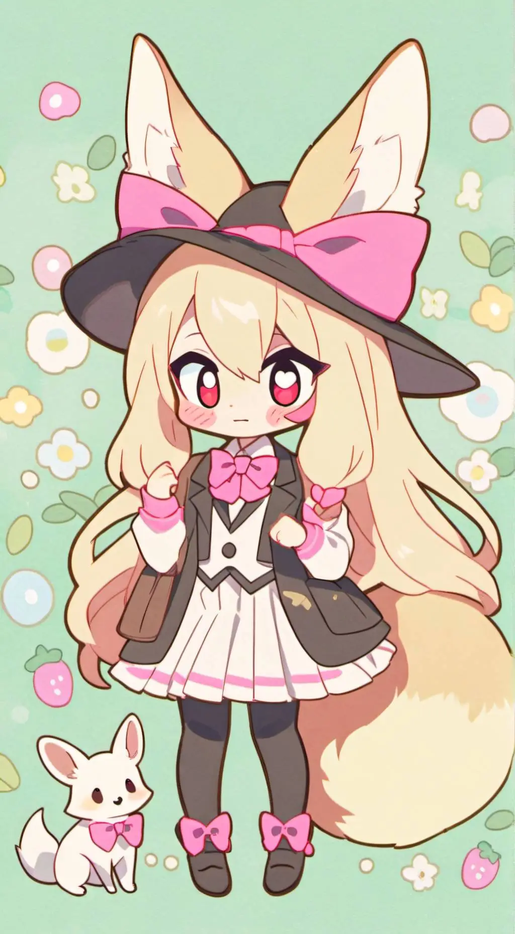 ai character: Azalea background