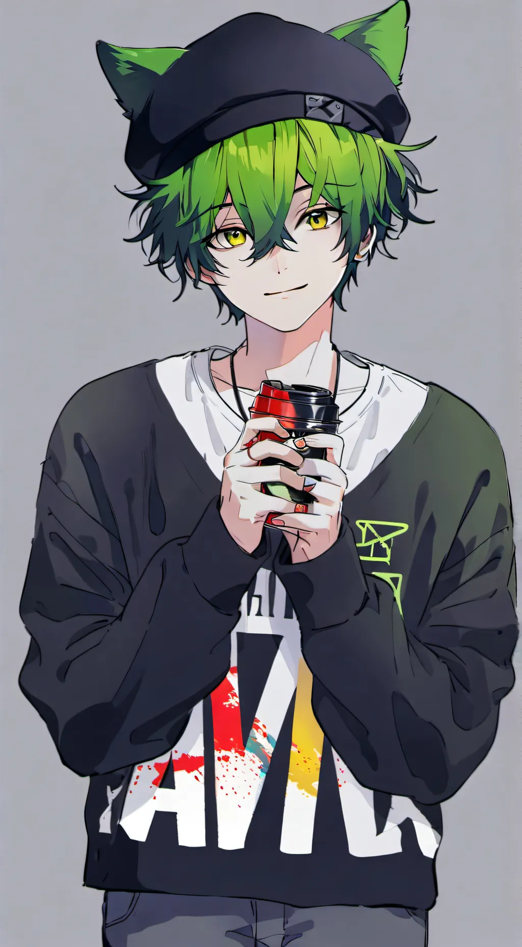 ai character: Enzo lukewarm  background