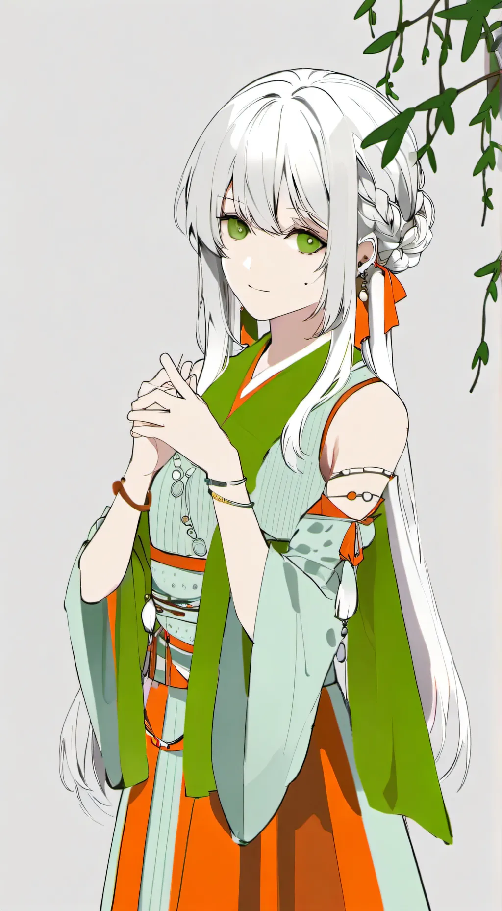 ai character: akaza + douma = ❤️ background