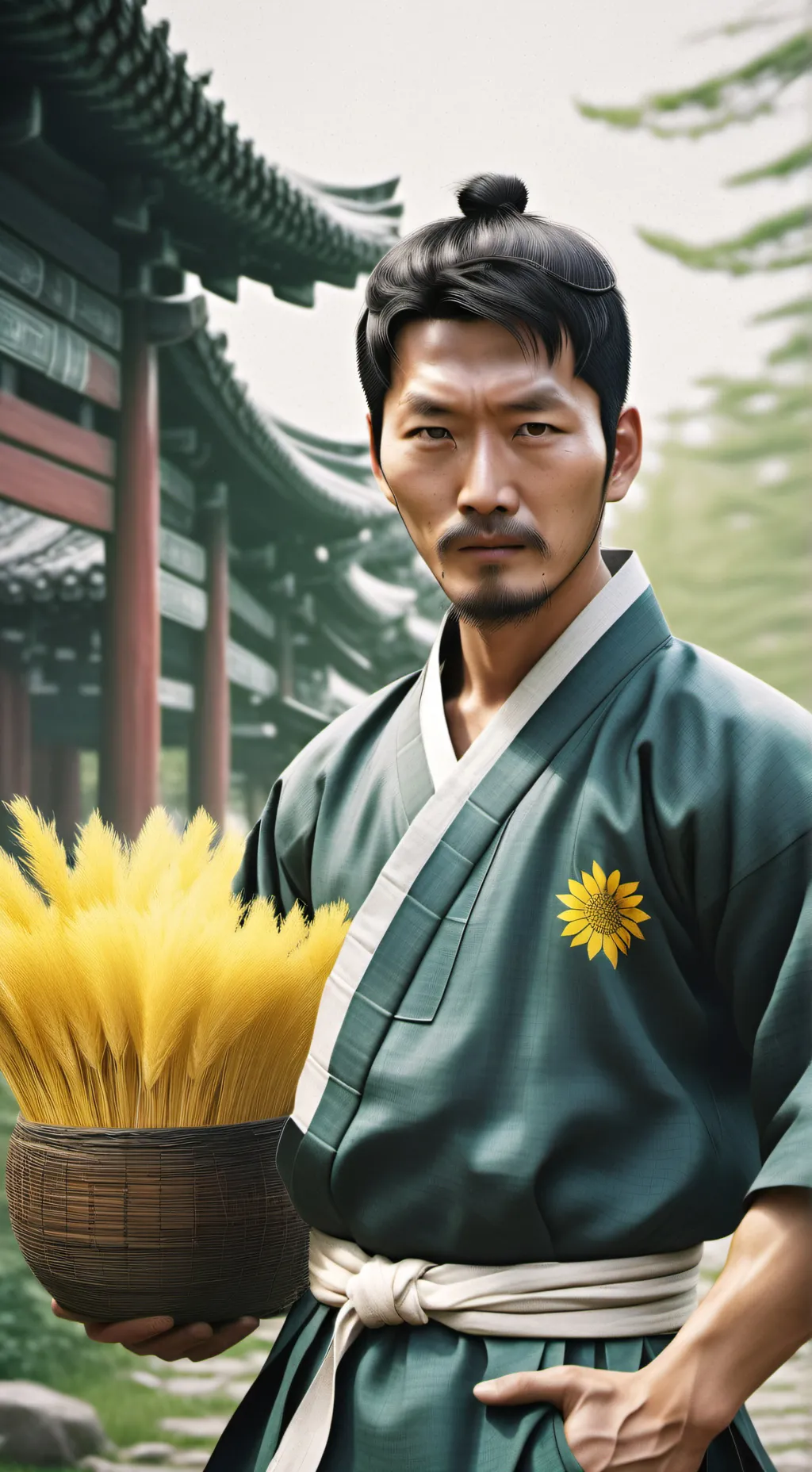 ai character: gi hun  background