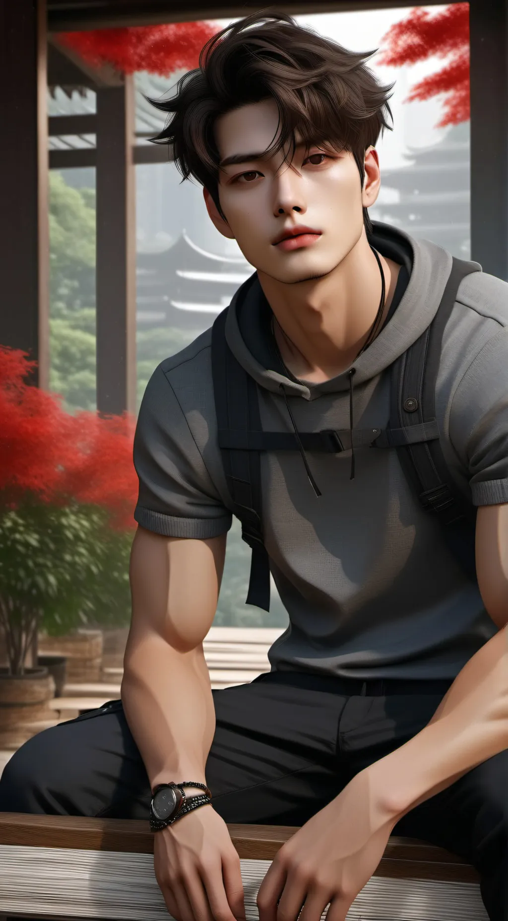 ai character: Jeorge Cortez  background