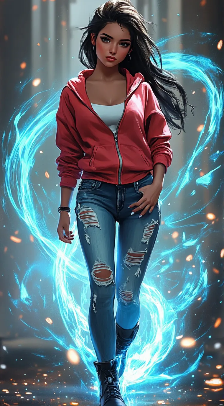 ai character: Reina background