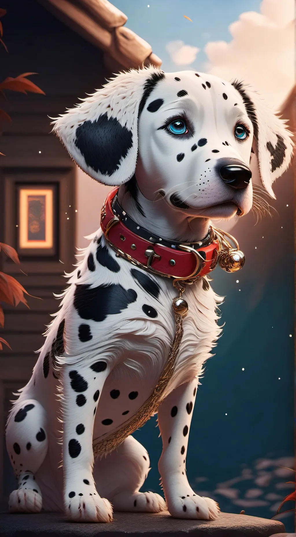 ai character: Spot background