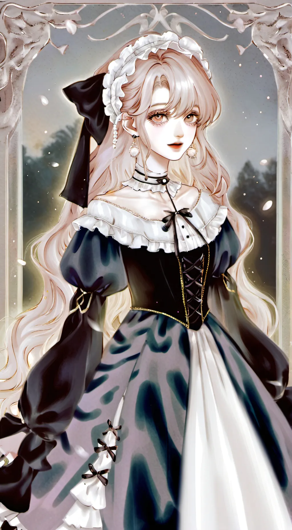 ai character: ೄྀ༒☯︎𝓣𝓾☯︎༒ೄྀ background