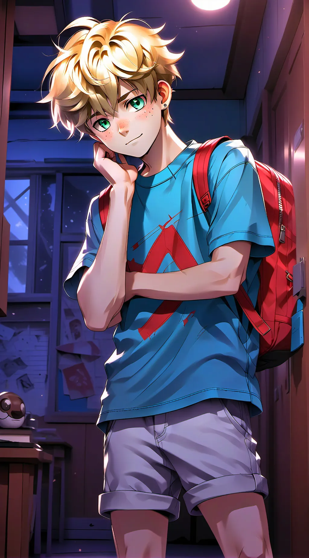 ai character: Dangerous but Sorr background