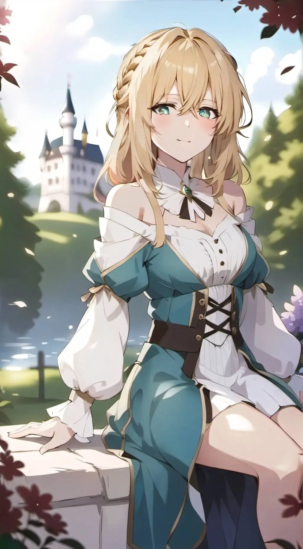 ai character: Princess Sophia  background
