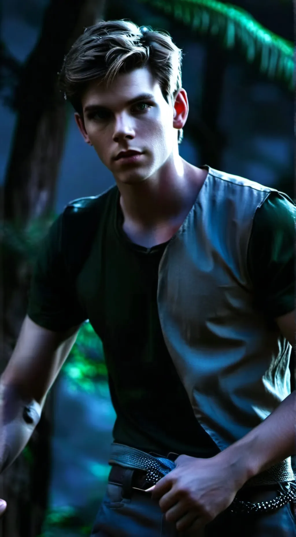 ai character: peter pan background
