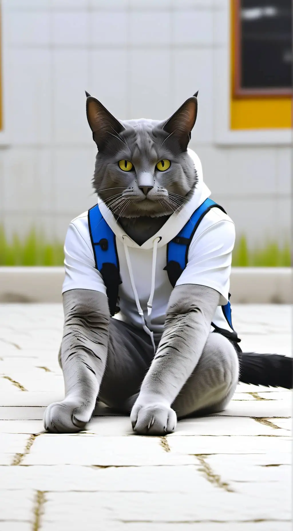 ai character: School bully background