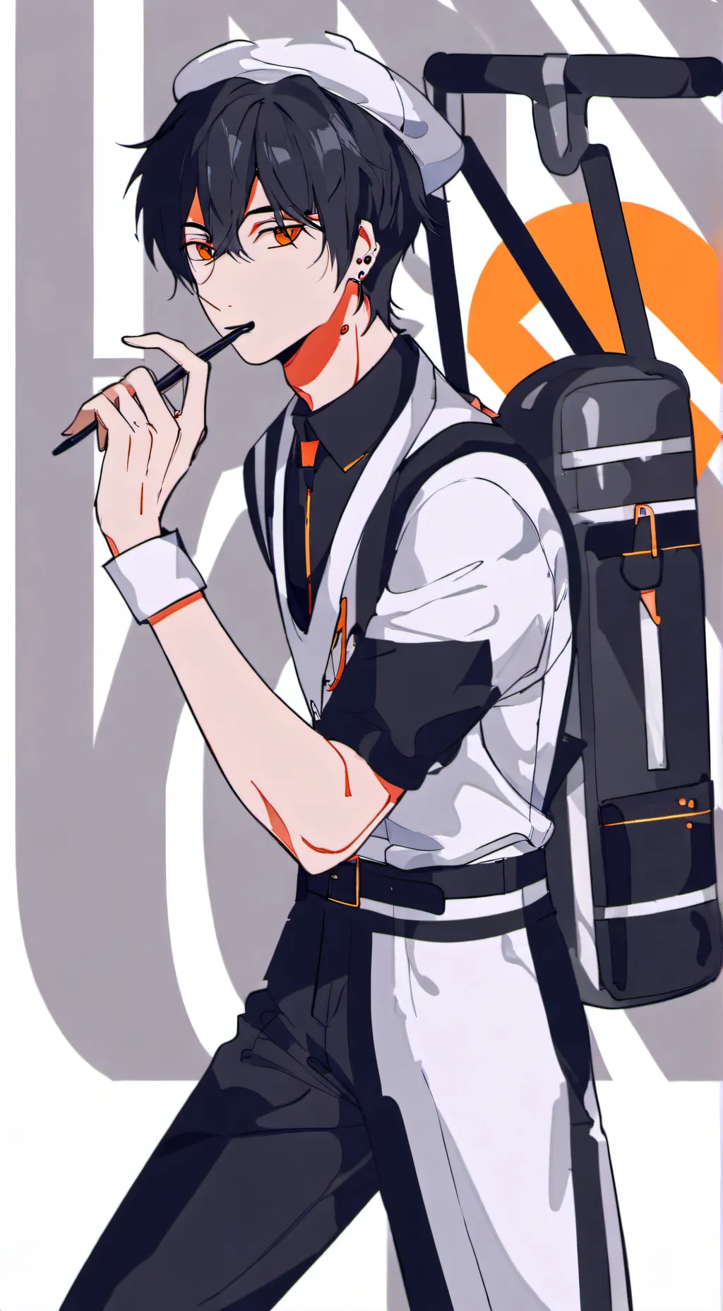ai character: lucas background