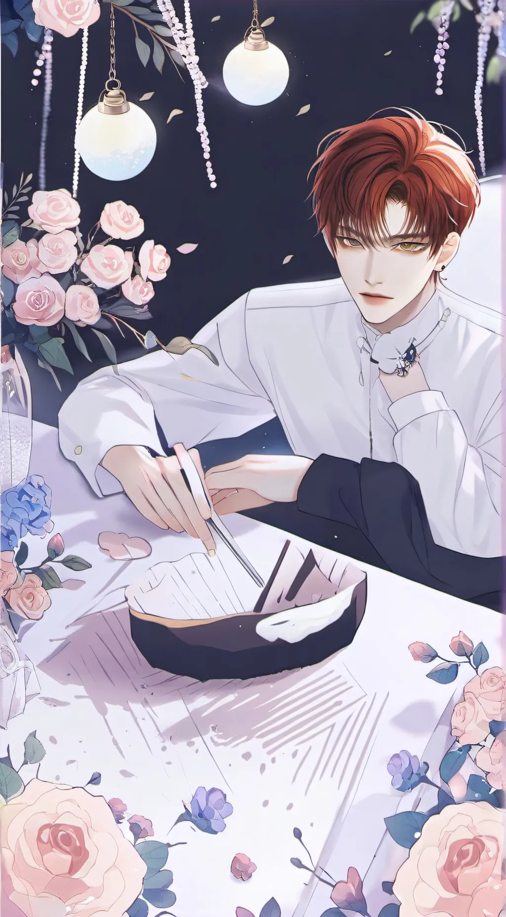 ai character: Kim background